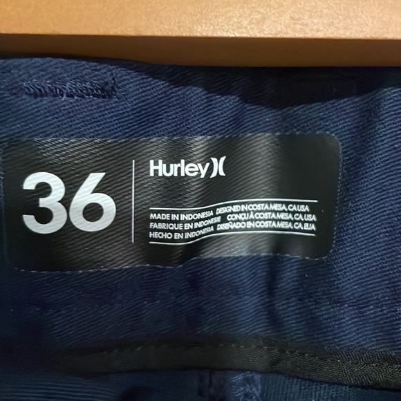Hurley mens size 36 one and only pants - Picture 4 of 7